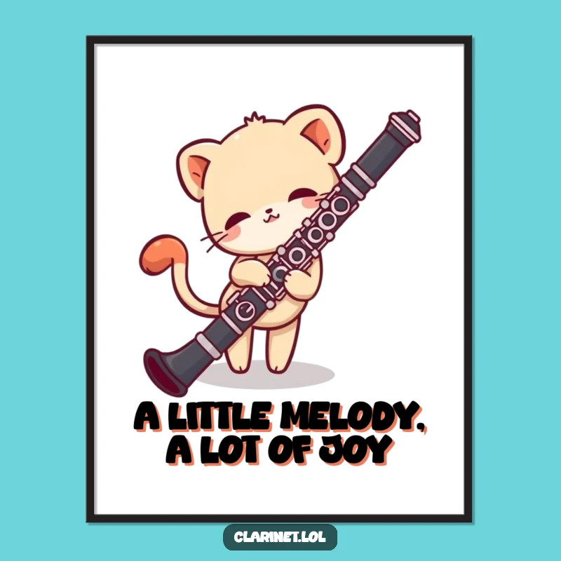 Charming Free Printable Wall Art: Shy Creature's Musical Interest - Quirky Decor